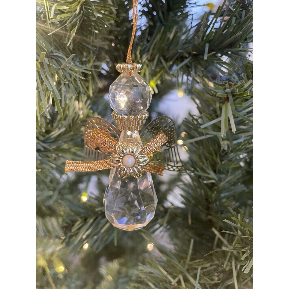 NEW Avon Gift Collection Angelic Reflections Ornament Christmas VINTAGE 1995 - Picture 2 of 10